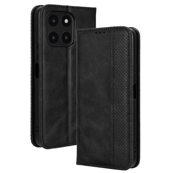 Bofink Vintage Honor X6a 4G leather case - Black For Cheap