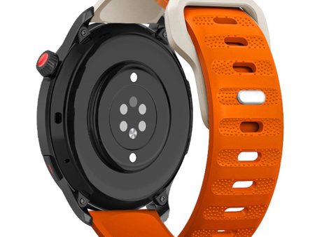 20mm Universal dot texture style strap - Starlight+Orange For Cheap