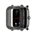 Amazfit GTS 2 Mini   Pop pro simple TPU cover - Transparent Black Sale