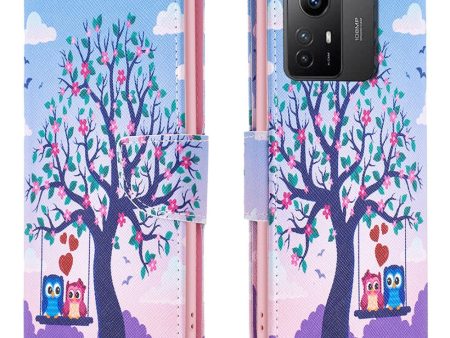 Wonderland Xiaomi Redmi Note 12S flip case - Two Owls For Sale