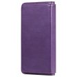 10-slot wallet case for Samsung Galaxy A34 5G - Purple For Sale