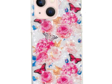 Marble iPhone 13 Mini case - Colorful Butterfly For Cheap