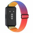 Huawei Band 8 elastic bohemian nylon strap - Rainbow Online