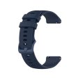 20mm Huawei Watch GT 3 (42mm)   GT 3 42mm silicone watch strap - Navy Blue Fashion