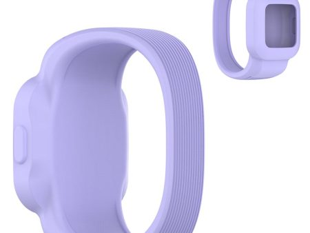 Garmin Vivofit Jr 3 silicone watch strap - Light Purple   Size: S For Cheap