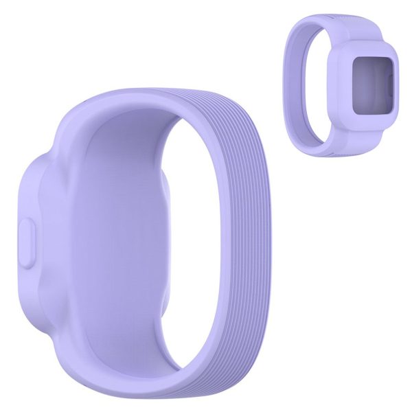 Garmin Vivofit Jr 3 silicone watch strap - Light Purple   Size: S For Cheap