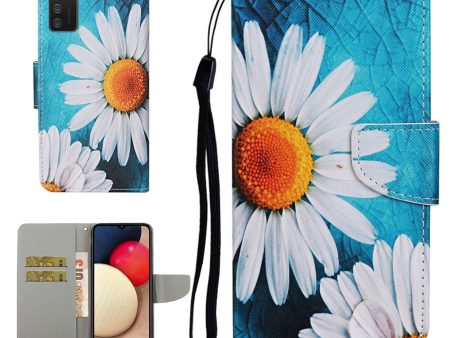 Wonderland Samsung Galaxy A02s flip case - Daisy For Cheap