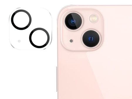 iPhone 13 Mini black silk tempered glass camera lens protector For Discount