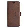 Wallet-style leather case for Motorola Edge 30 Neo - Brown For Sale