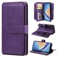 10-slot wallet case for Samsung Galaxy A34 5G - Purple For Sale