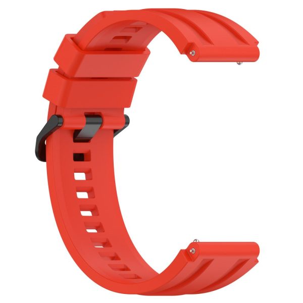 Watch Band for Huawei Watch Ultimate   Watch 3   Watch 3 Pro Silicone Replacement Band with Extension Strap - Red Online Sale