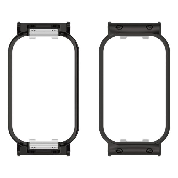 Xiaomi Smart Band 8 Active   Redmi Smart Band 2 Watch Case Zinc Alloy Frame Work with 18mm Watchband - Black For Sale