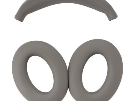 1 Pair silicone earpads and head band for BOSE headphones - Grey For Sale