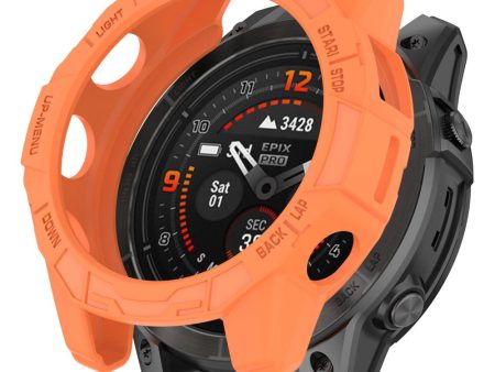 Garmin Epix Pro (Gen 2) 47mm   Fenix 7 Pro   7 hollow protective cover - Orange on Sale