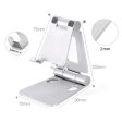 Universal aluminum alloy desktop mount bracket - Silver Cheap