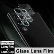 IMAK Samsung Galaxy S22 Ultra tempered glass camera lens protector + acrylic lens cap Online Sale