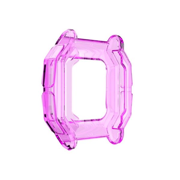 Clear TPU cover for Amazfit Neo - Transparent Purple Fashion