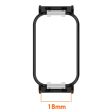 Xiaomi Smart Band 8 Active   Redmi Smart Band 2 Watch Case Zinc Alloy Frame Work with 18mm Watchband - Black For Sale