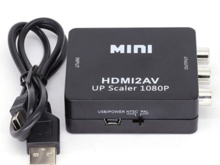 HDMI to AV mini converter HD adapter cable Sale