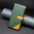 BINFEN two-color leather case for Xiaomi 12T   12T   K50 Ultra - Green Online