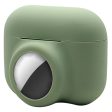 2-in-1 AirPods Pro   AirTags silicone case - Green Online Hot Sale