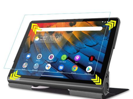 Lenovo Yoga Smart Tab 10.1 arc edge tempered glass screen protector Hot on Sale