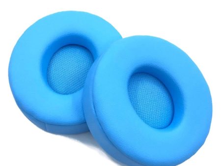 Beats Solo Pro leather cushion pad - Sky Blue For Cheap