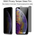 IMAK iPhone Xs Max beskyttelses hinne til skjerm av herdet glass - gjennomsiktig Hot on Sale