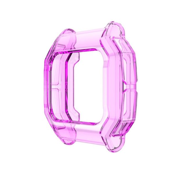 Clear TPU cover for Amazfit Neo - Transparent Purple Fashion