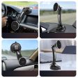 CT18 long arm rotatable magnetic car phone holder For Discount