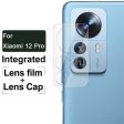 IMAK Xiaomi 12 Pro HD tempered glass camera lens protector + acrylic lens cap Cheap