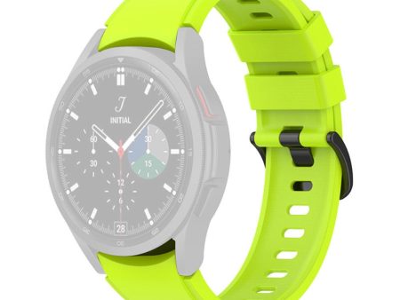 20mm silicone watch strap for Samsung watch - Lime Discount