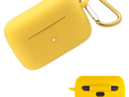 Jabra Elite 85T silicone case with buckle - Yellow For Sale