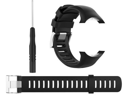 172mm Suunto D6 Dive   D6i Novo  Zulu silicone watch band - Black on Sale