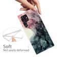 Marble Samsung Galaxy S22 Ultra case - Rose and Greyish Blue Clouds Online