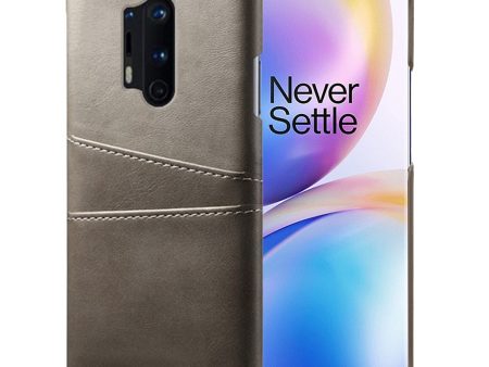 Dual Card case - OnePlus 8 Pro - Grey Cheap