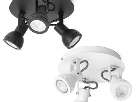 Reagan Spotlight Triple Pan in Black or White Online Sale