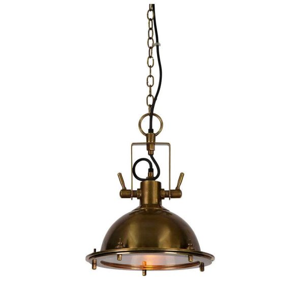 Bedford Pendant Light in Antique Brass or Antique Silver Cheap