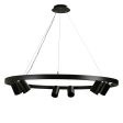 Pano Pendant Light 6Lt in Black Sale