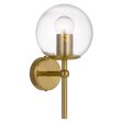 Eterna Indoor Wall Light in Gold Clear, Gold Opal, Black Clear or Black Opal Online Sale