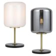 Korova Table Lamp in Opal or Smoke Glass Sale