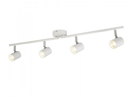 Sullivan LED Bar Spotlight 4Lt in White Cheap