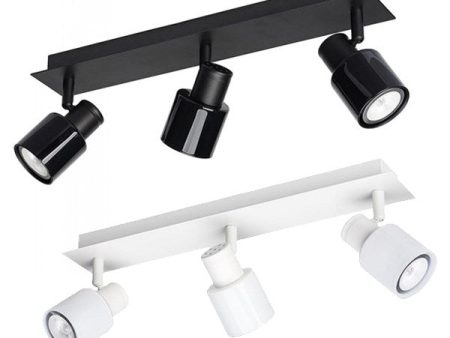 Kade Triple Bar Spot Light GU10 in Black or White Cheap