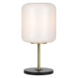 Korova Table Lamp in Opal or Smoke Glass Sale